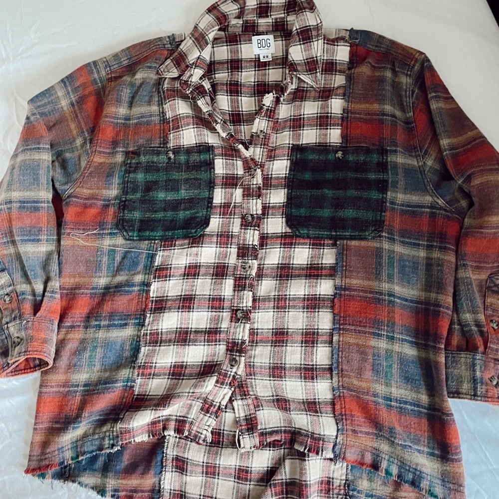 cute urban outfitters over sized flannel